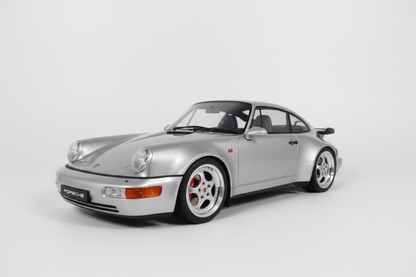 PORSCHE 911 [964] 3.6 TURBO POLAR SILVER 1993