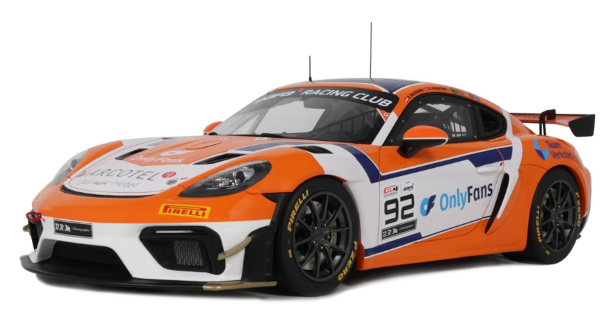 PORSCHE 718 CAYMAN GT4 RS CLUBSPORT E. HEYERDAHL / N. MALOY GT4 EUROPEAN SERIES 2024