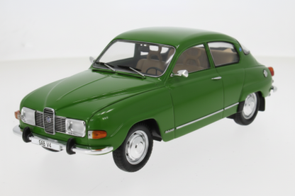 Saab 96 V4, dunkelgrün, 1970