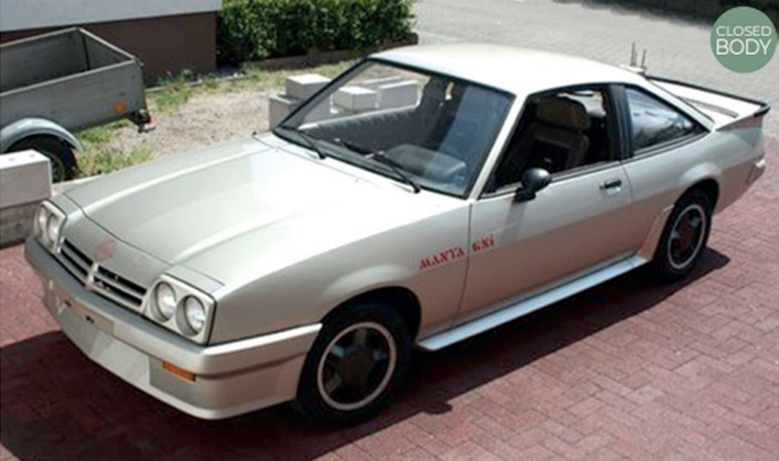Opel Manta GSi 1987 Platin metallic