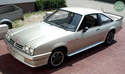 Opel Manta GSi 1987 Platin metallic