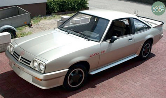 Opel Manta GSi 1987 Platin metallic