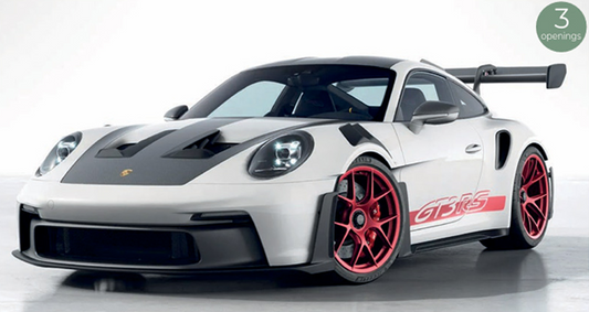 Porsche 911 GT3 RS w/Weissach Pack 2022 White/Pyro Red