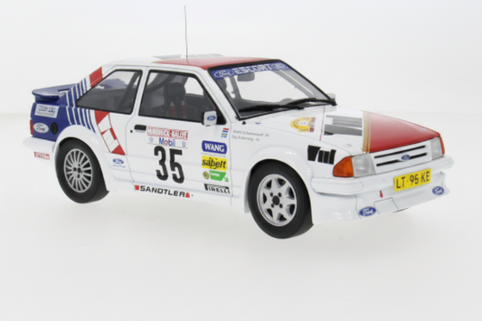 Ford Escort MK III RS Turbo, Hunsrück Rallye, 1985, #35