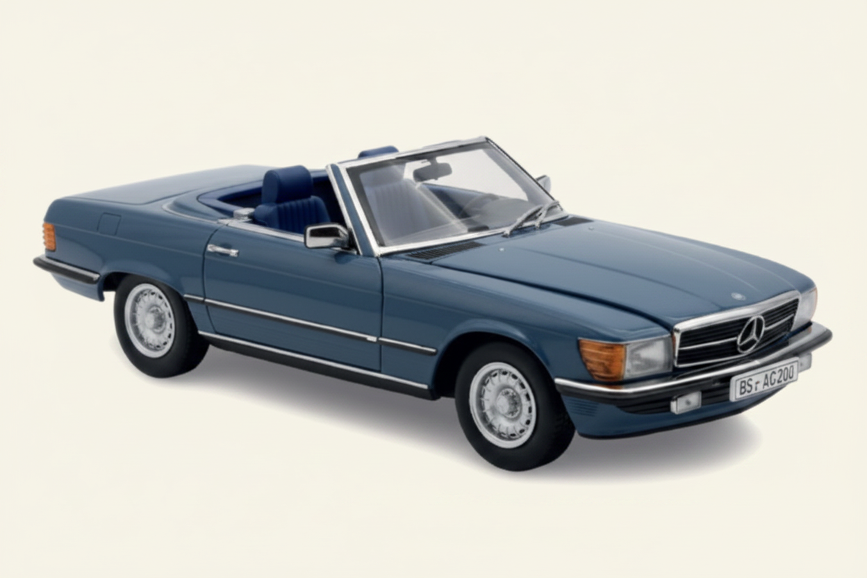 Mercedes-Benz 500 SL 1982 Labrador Blue