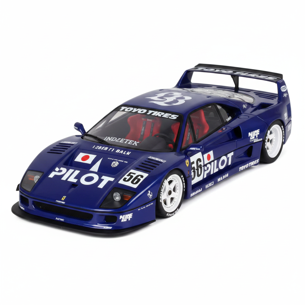 LB-WORKS FERRARI F40 METALLIC BLUE 2024