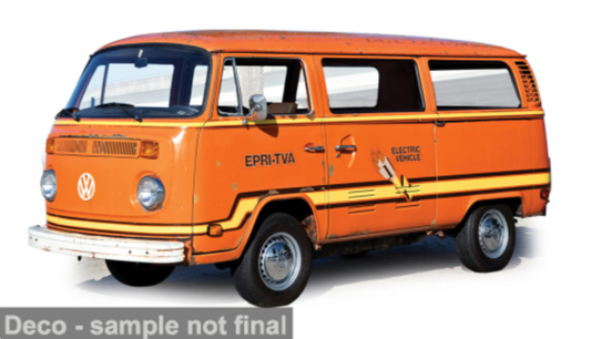 VW T2 Elektrotransporter orange 1978