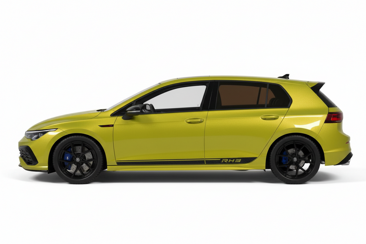VOLKSWAGEN GOLF VIII R333 Ltd Edition Lime Yellow Metallic 2023