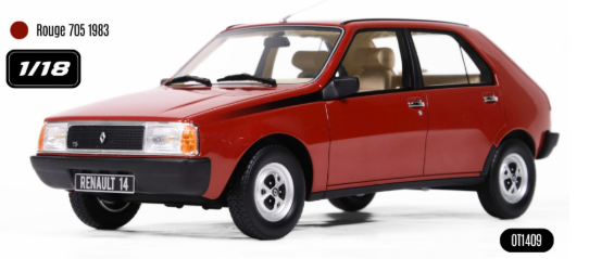 RENAULT 14 TS Rouge 705 1983