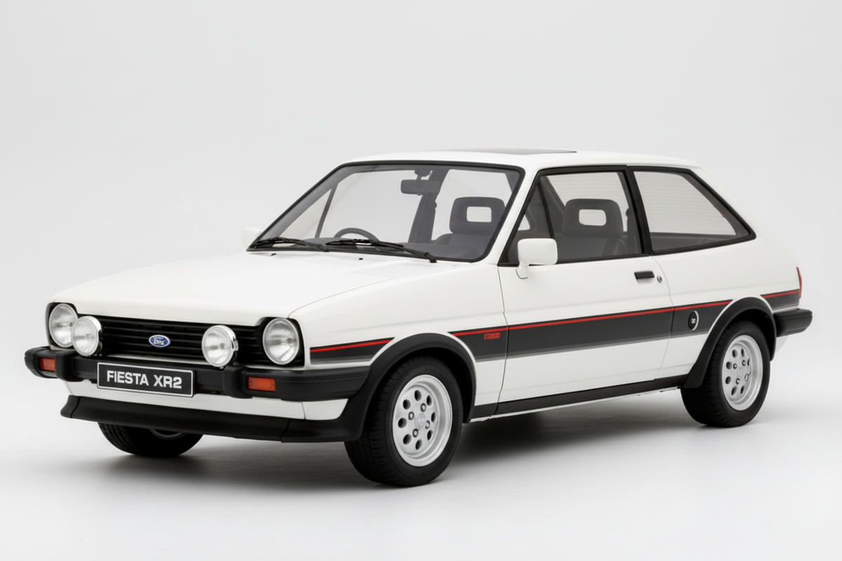 FORD FIESTA MK.1 XR2 Diamond White 1981