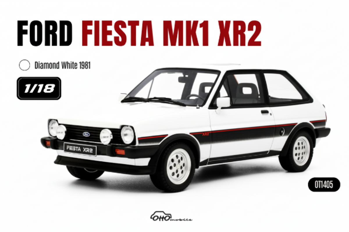 FORD FIESTA MK.1 XR2 Diamond White 1981