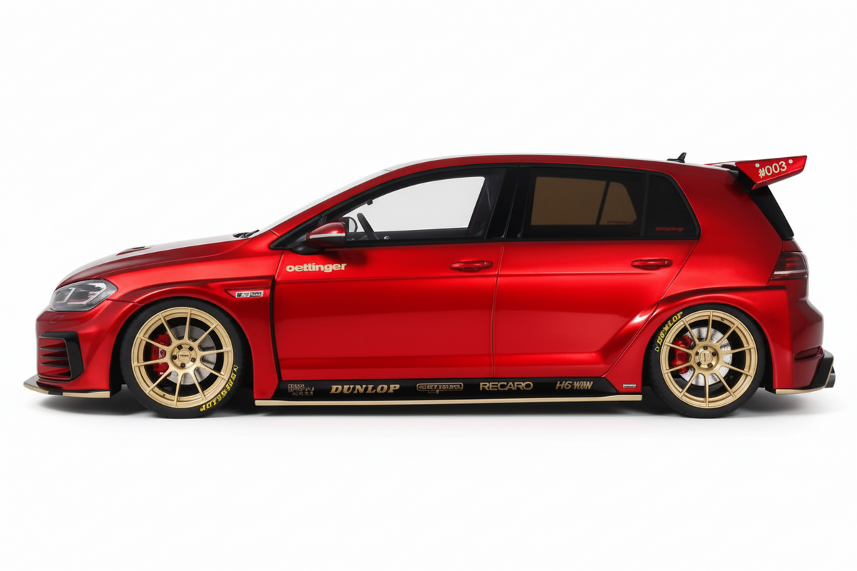 Volkswagen Golf 7 Oettinger TCR Germany Street Candy Red 2019