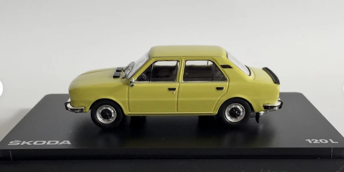 Skoda 120L, gelb, 1982