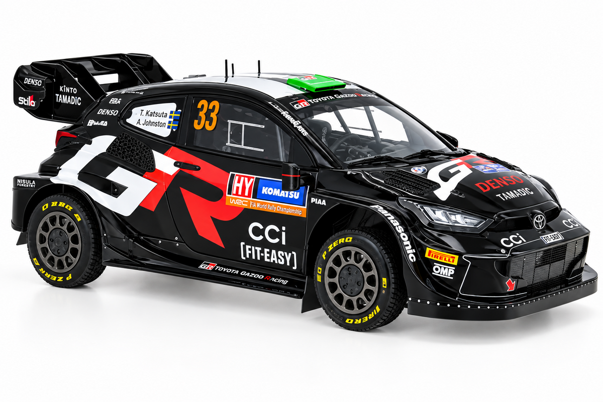 Toyota Yaris Rally1 Hybrid, Rallye WM, Rallye Schweden, E.Evans/S.Martin 2024, #33