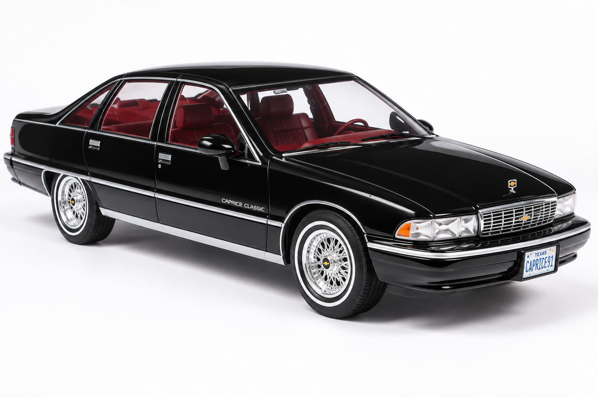 Chevrolet Caprice, schwarz, 1991