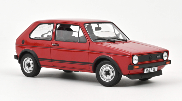 VW Golf GTI 1976 – Rot