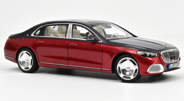Mercedes-Maybach S 680 4MATIC 2021 Nautical Blue/Patagonia Red
