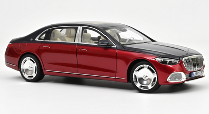 Mercedes-Maybach S 680 4MATIC 2021 Nautical Blue/Patagonia Red