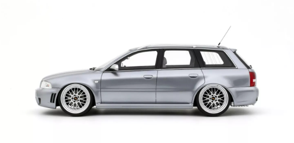 Audi RS 4 (B5) Avant "stanced" Avus Silver 2025