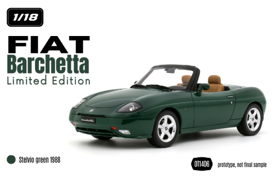 Fiat Barchetta Limited Edition Stelvio Green 1998