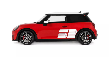 Mini Cooper JCW 1965 Victory Edition Chili Red 2026