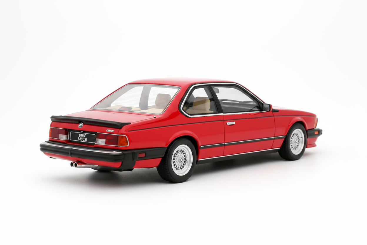 BMW E24 M6 - red - 1986