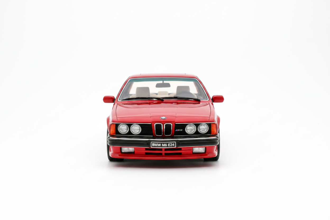 BMW E24 M6 - red - 1986