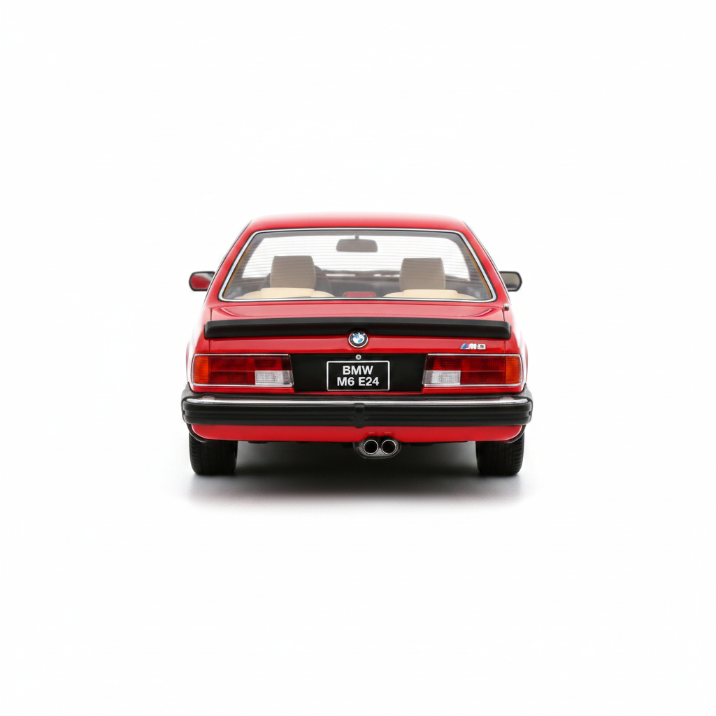 BMW E24 M6 - red - 1986
