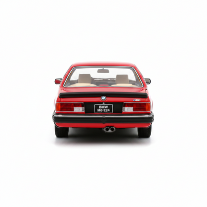 BMW E24 M6 - red - 1986