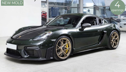 Porsche Cayman GT4 RS w/Weissach Pack 2023 Brewster Green