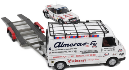 RALLYE PACK Citroën C35 + Porsche 911 SC GR.4 #5 THERIER Rallye de Portugal 1981 + Trailer