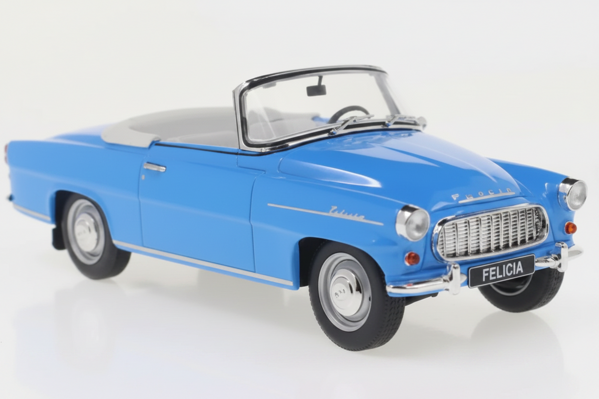 Skoda Felicia Cabrio hellblau 1959