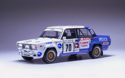 Lada 2105 VFTS, No.70, 1000 Lakes Rallye, E.Tumalevicius/P.Videika, 1986
