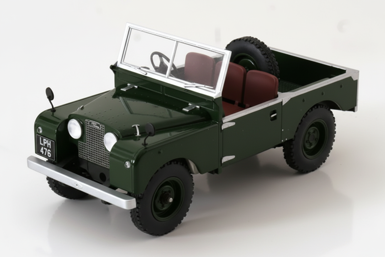 Land Rover Series I, dunkelgrün, 1957