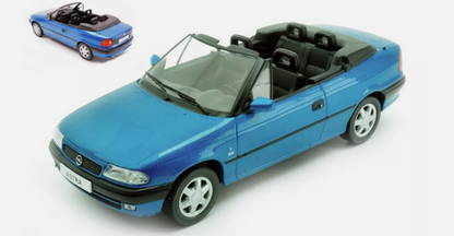 Opel Astra F Cabrio blau 1994