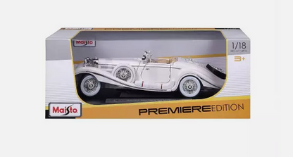 Mercedes 500 K, Spezial-Roadster, weiß, Maharadjah, 1936