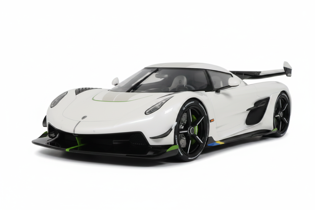 KOENIGSEGG JESKO CRYSTAL WHITE 2019
