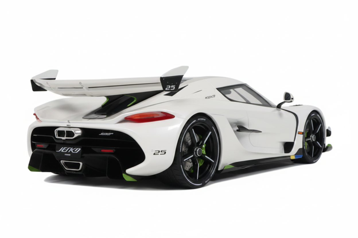 KOENIGSEGG JESKO CRYSTAL WHITE 2019