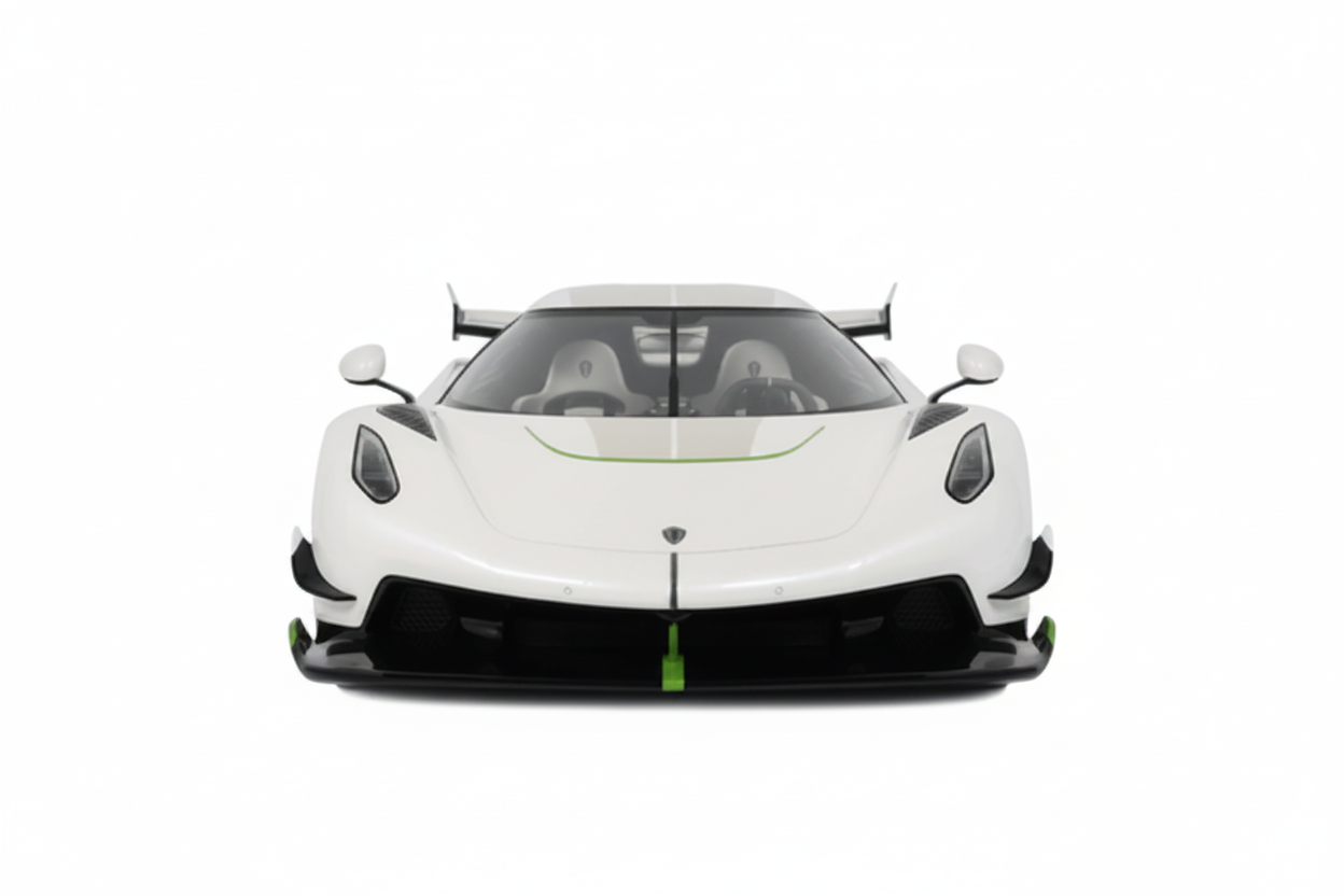 KOENIGSEGG JESKO CRYSTAL WHITE 2019