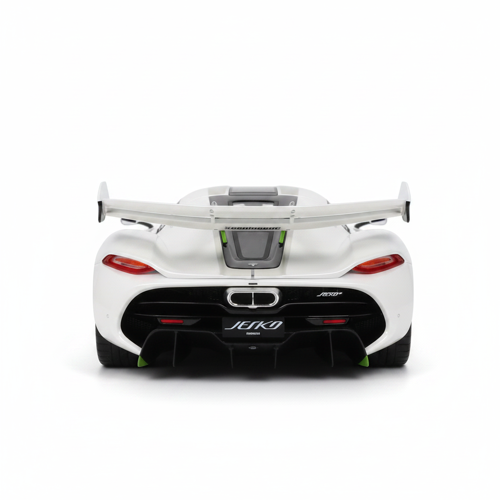 KOENIGSEGG JESKO CRYSTAL WHITE 2019