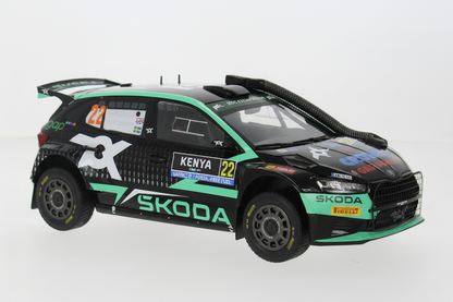 Skoda Fabia Rally2, WRC, Safari Rallye Kenia, 2024, #22, G.Greensmith/J.Andersson