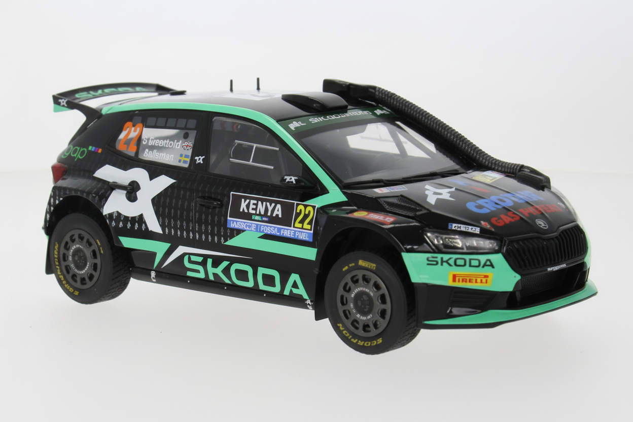Skoda Fabia Rally2, WRC, Safari Rallye Kenia, 2024, #22, G.Greensmith/J.Andersson