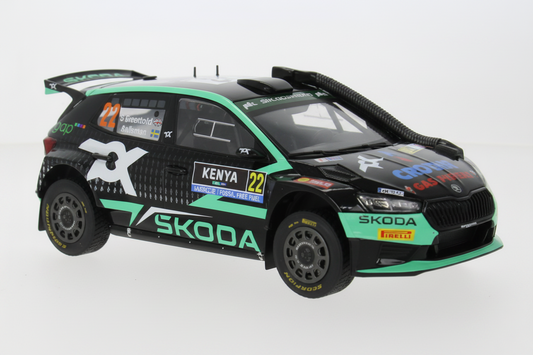 Skoda Fabia Rally2, WRC, Safari Rallye Kenia, 2024, #22, G.Greensmith/J.Andersson