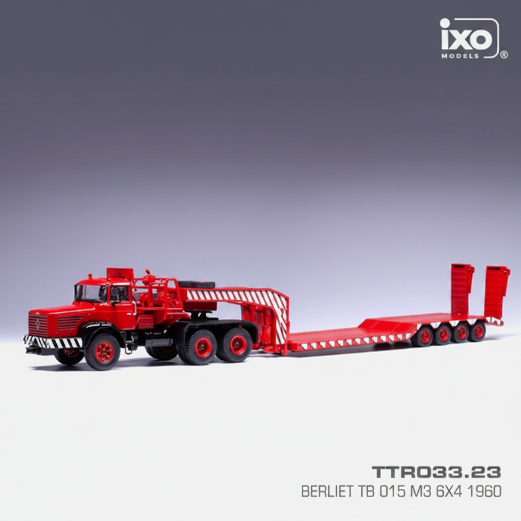 Berliet TB 015 M3 6X4, rot, 1967