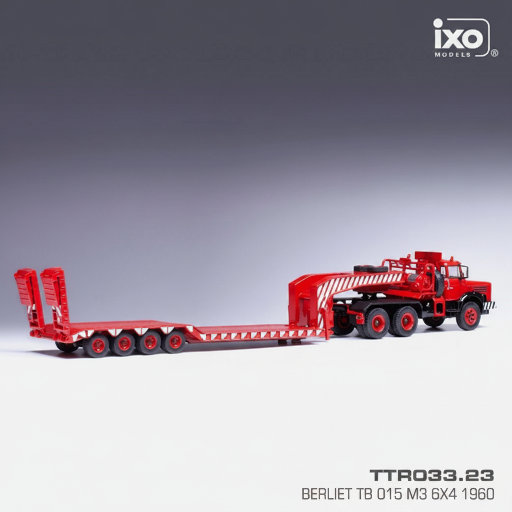 Berliet TB 015 M3 6X4, rot, 1967