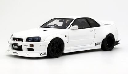 Nissan Skyline GT-R R34 KRC Body Kit Pearl White QX1 2019