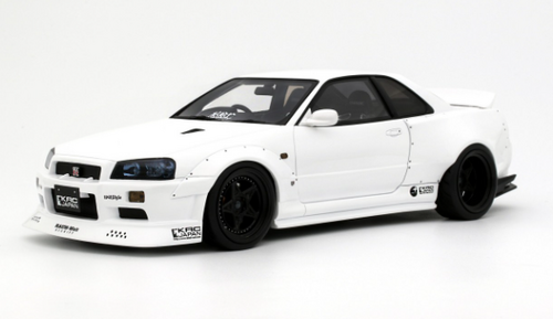 Nissan Skyline GT-R R34 KRC Body Kit Pearl White QX1 2019