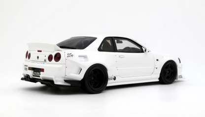 Nissan Skyline GT-R R34 KRC Body Kit Pearl White QX1 2019