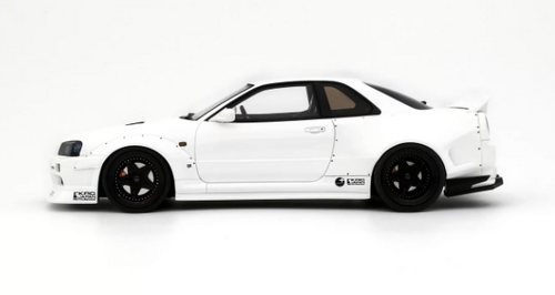 Nissan Skyline GT-R R34 KRC Body Kit Pearl White QX1 2019
