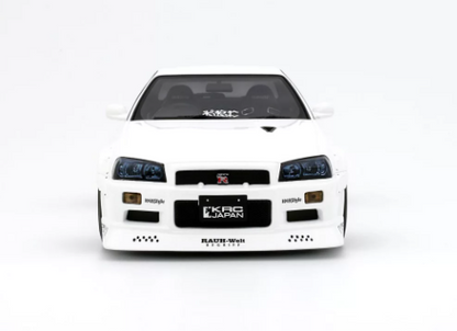 Nissan Skyline GT-R R34 KRC Body Kit Pearl White QX1 2019